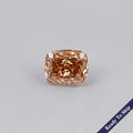Cushion Cut Lab Diamond Champagne Loose