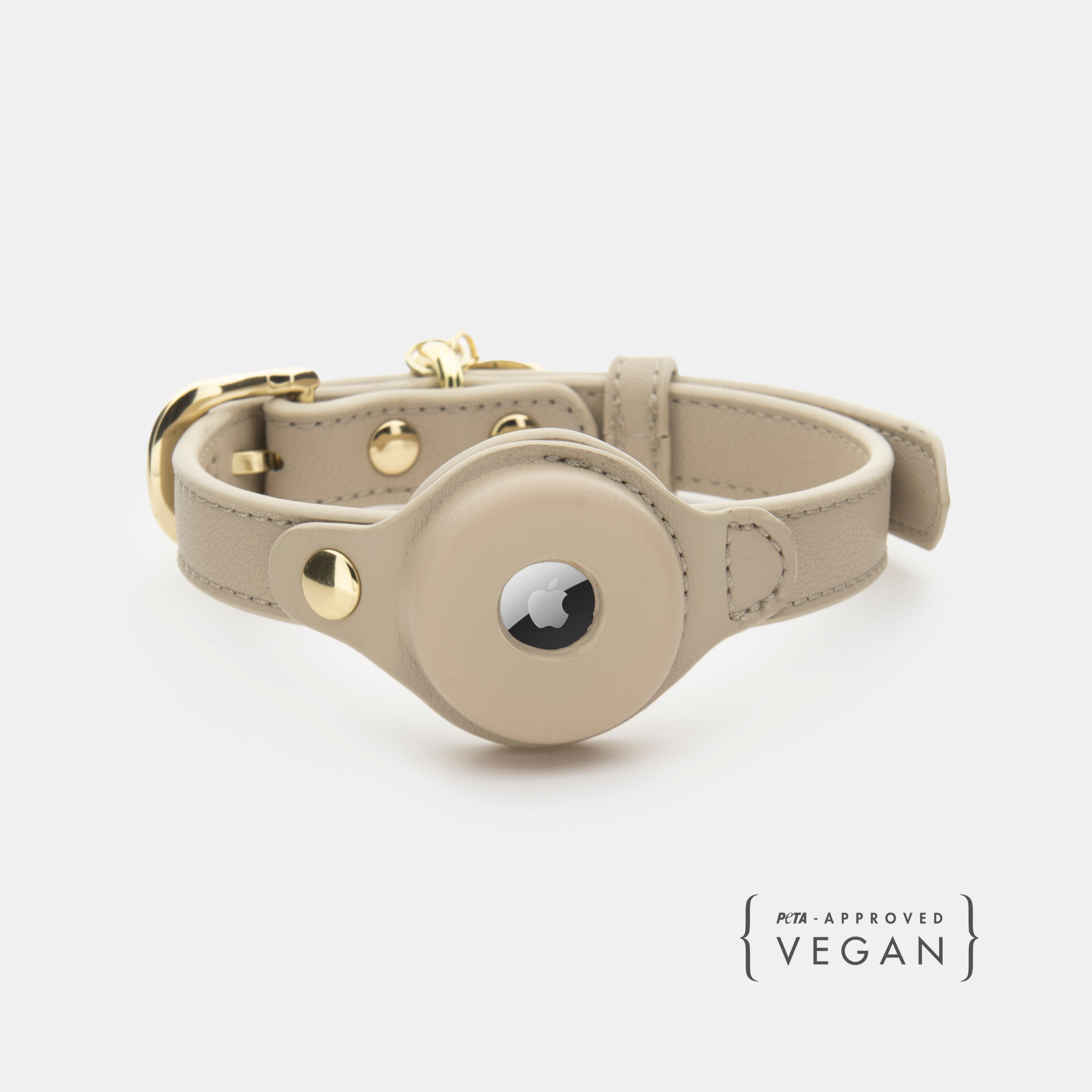 Collar Airtag Beige