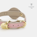 Collar Airtag Rosa Claro