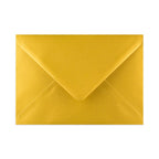 Metallic Gold Gummed V-Flap Greeting Card Envelope (133 x 184mm)