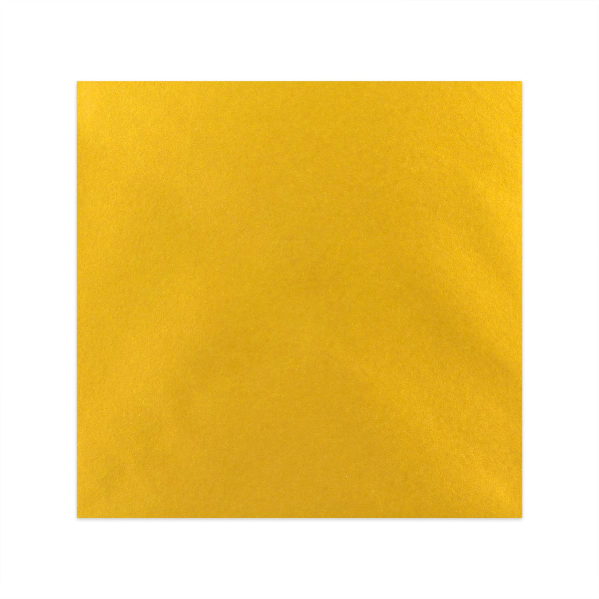 Metallic Gold Gummed V-Flap Greeting Card Envelope (140 x 140mm)