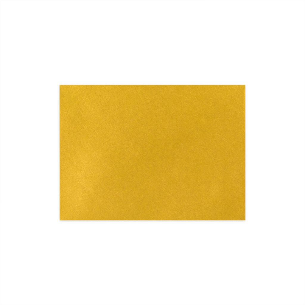 C7 Gold Gummed V-Flap Greetings Envelope (82 x 113mm)