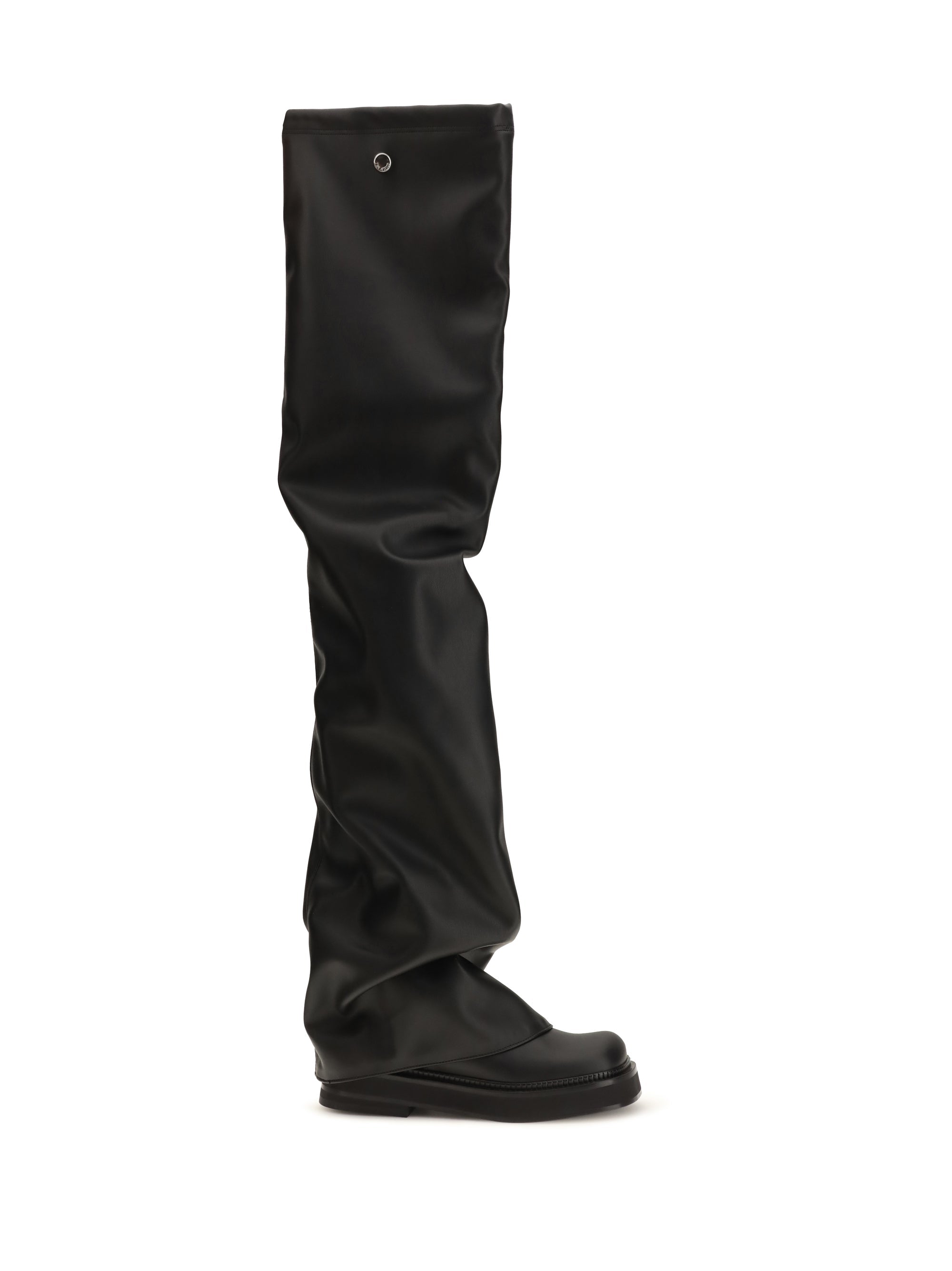 The Attico Robin Boots — Black