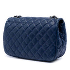 Small Quilted Lambskin Beaded Single Flap