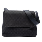 GG Denim Messenger Bag