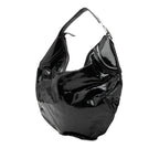 Patent Horsebit Glam Hobo