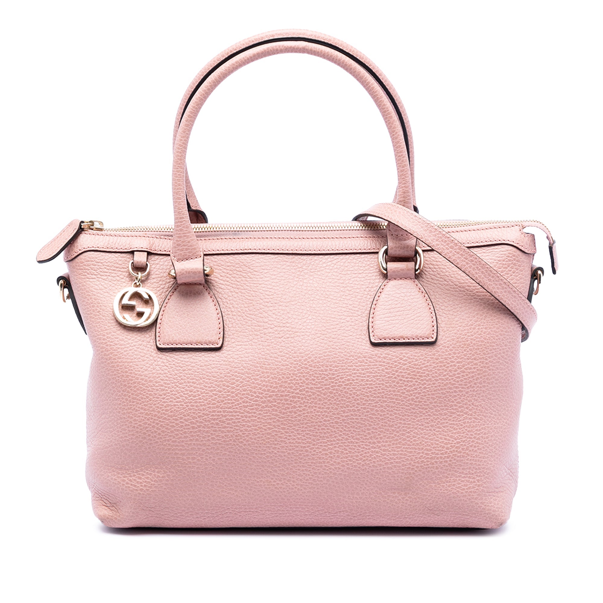 Dollar Calfskin GG Charm Satchel