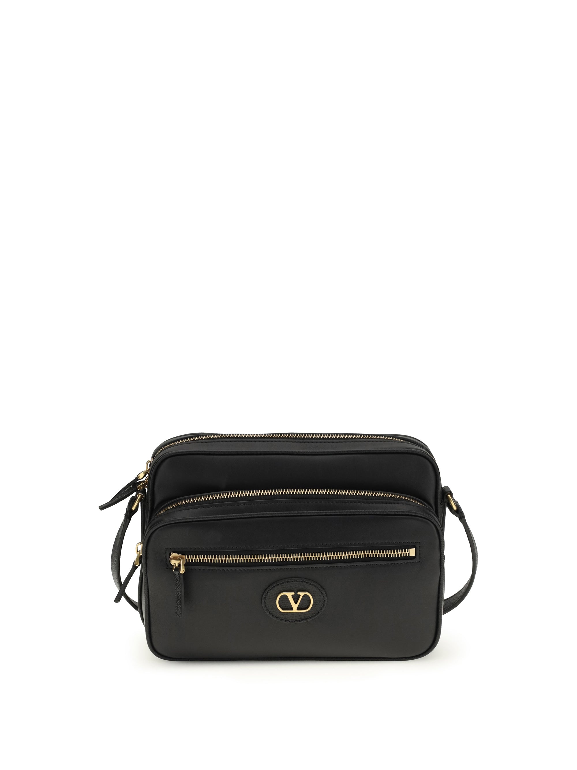 Valentino Garavani Antibes Shoulder Bag — Black