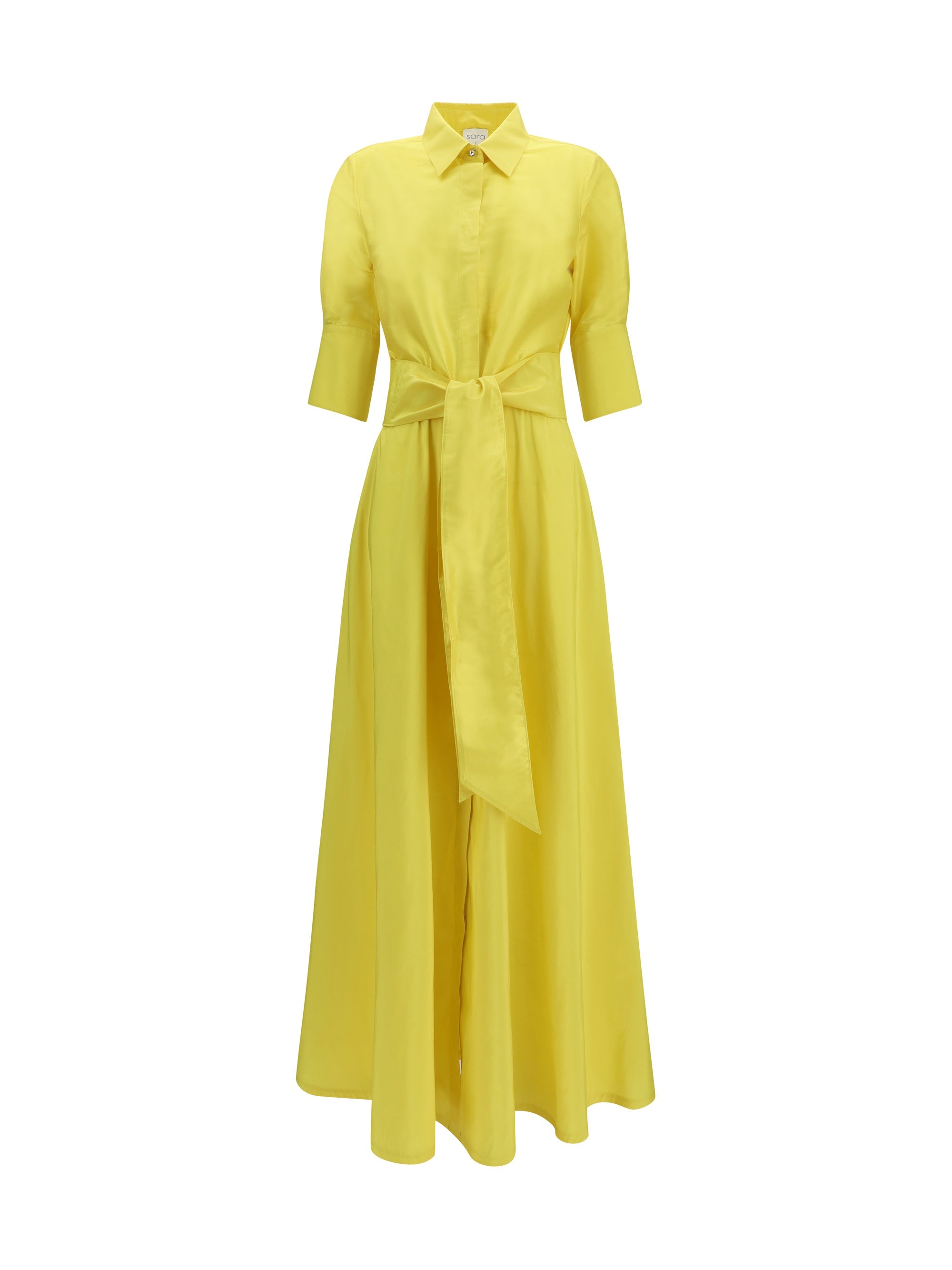Sara Roka Dress — Yellow