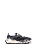Dsquared2 Paneled Retro Sneakers — Black