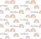 Funda Nórdica Cuna y Cama Artesanal Algodón Rainbow - SUEÑOS DE CIGUEÑA