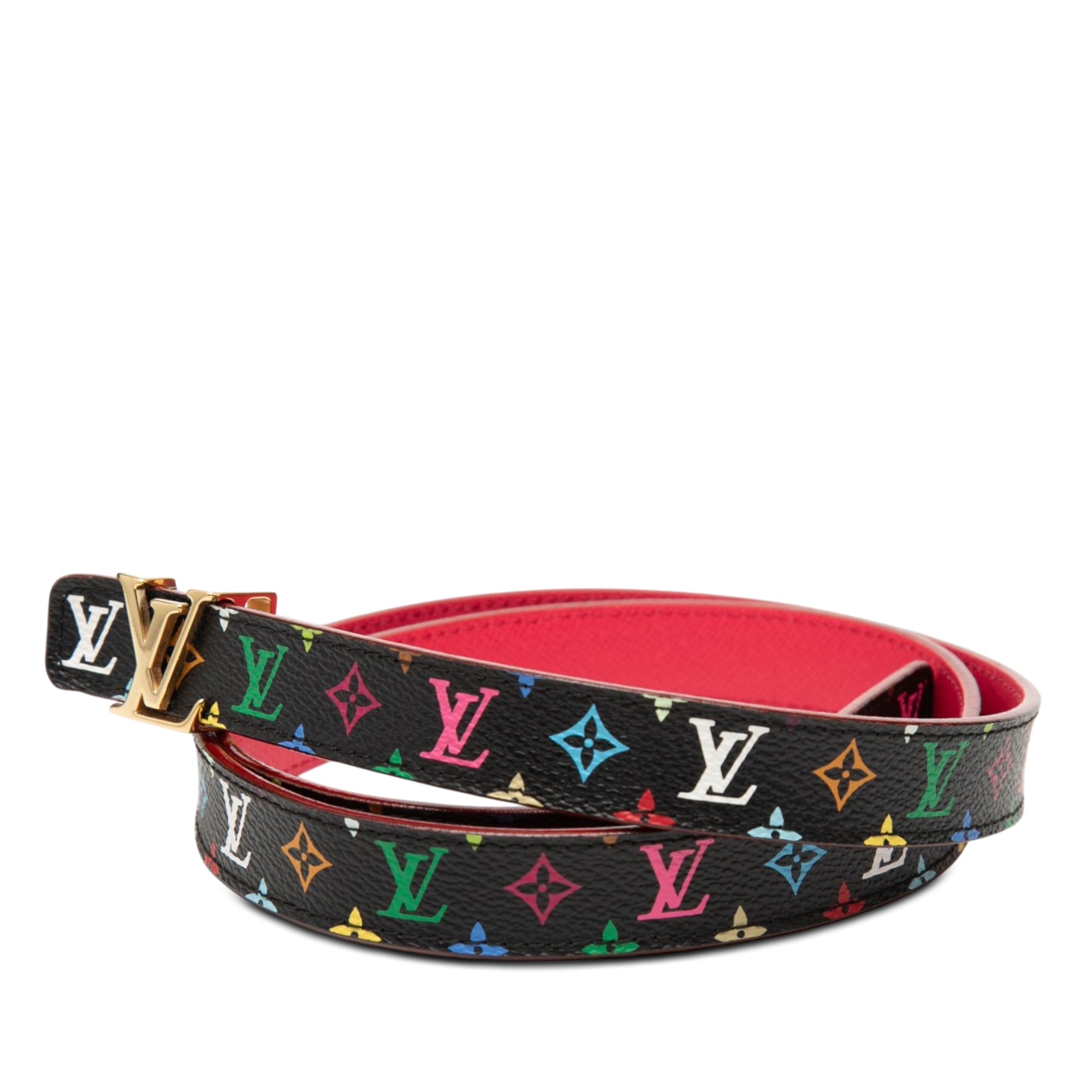 Monogram Multicolore LV Initiales Belt