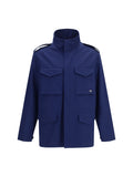 Valentino VLogo Signature Caban Jacket — Navy