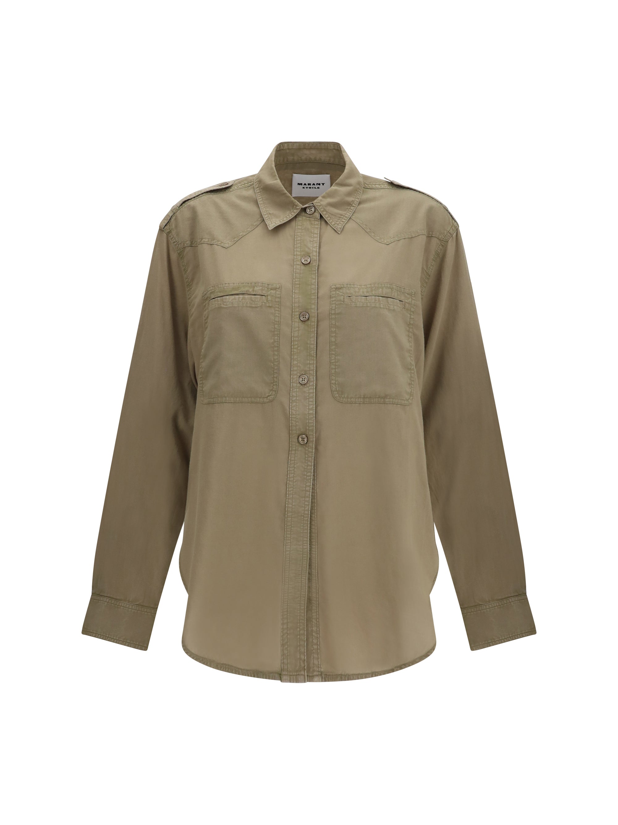 Marant Etoile Valiane Shirt — Beige