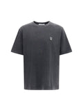 Maison Kitsuné Embroidered Fox Head T-Shirt — Black