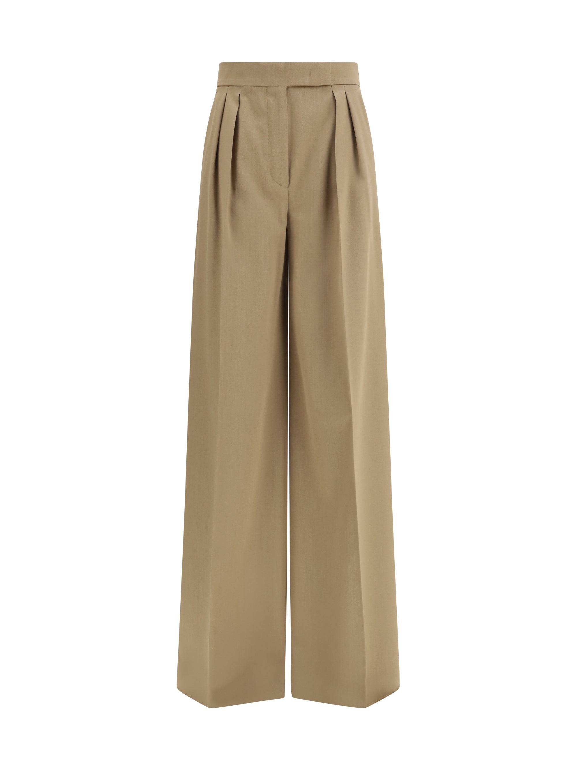 Max Mara Quorum Trousers — Beige