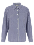 P.A.R.O.S.H. Cashine Shirt — Navy