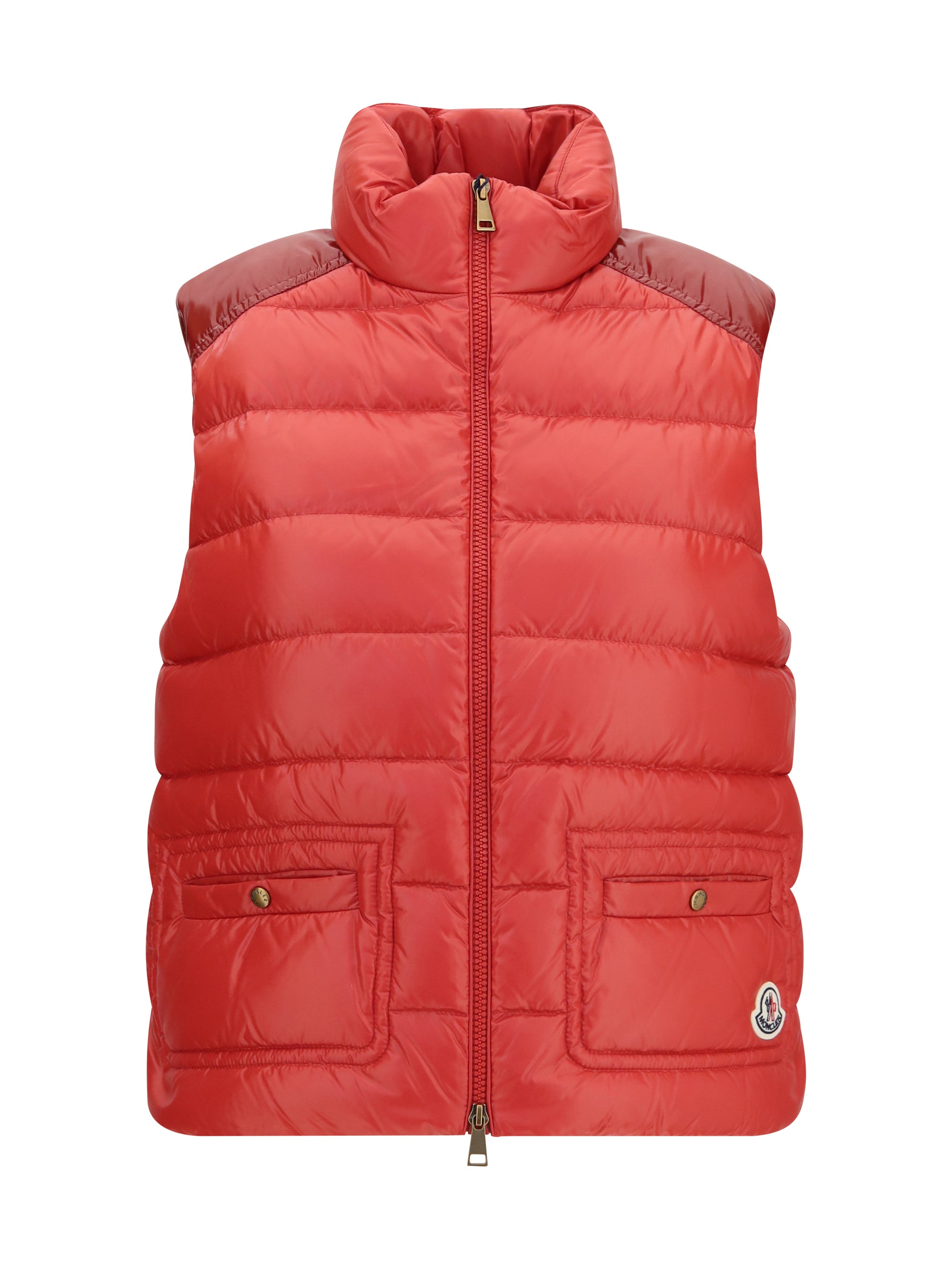 Moncler Chaleco Frelon — Rojo