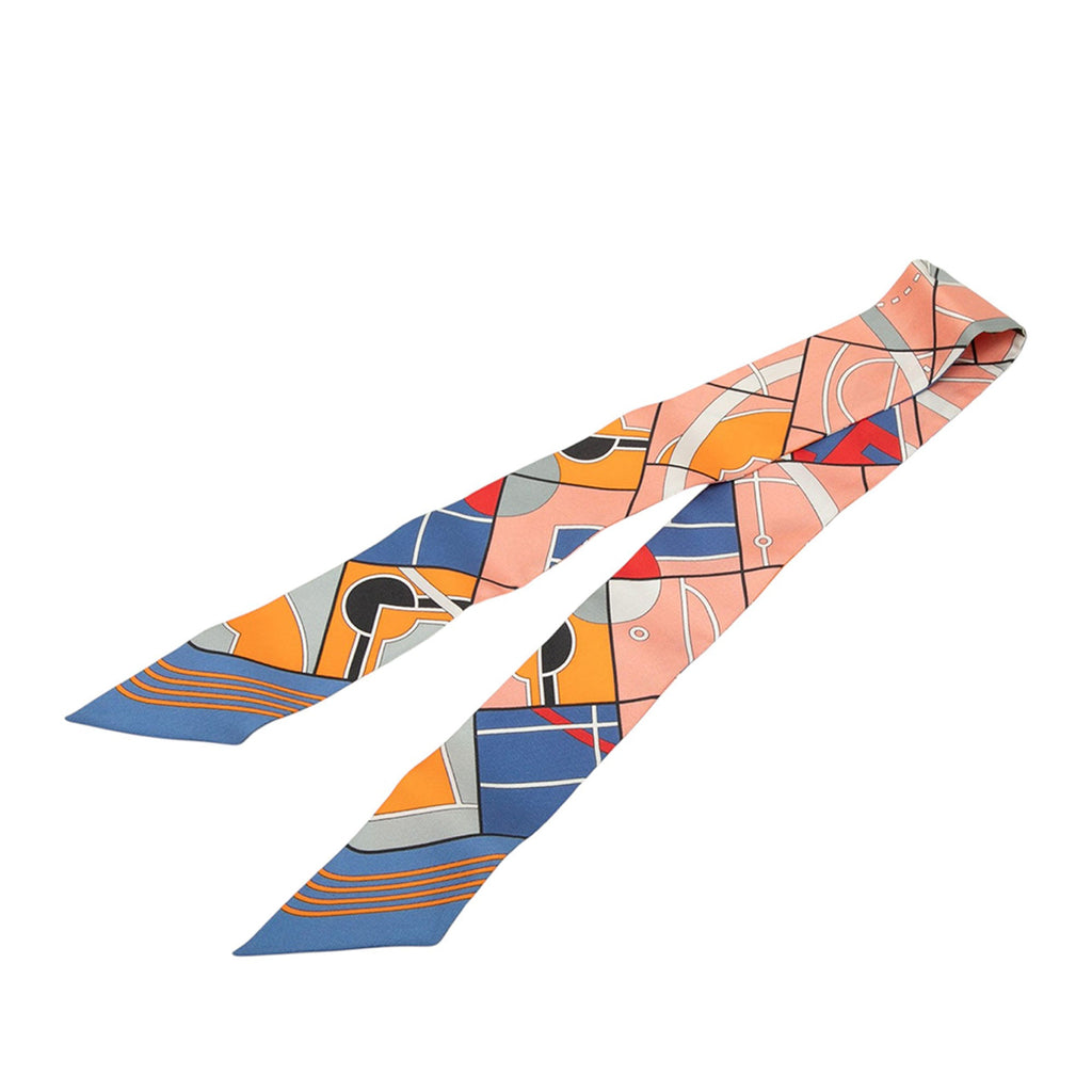 Hermes Sports Silk Twilly Scarf