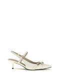 Pinko Gloria 18 Heel — White
