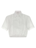 Ermanno Scervino Lace Insert Shirt — White