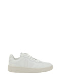 Veja Minimalist Leather Sneakers — White