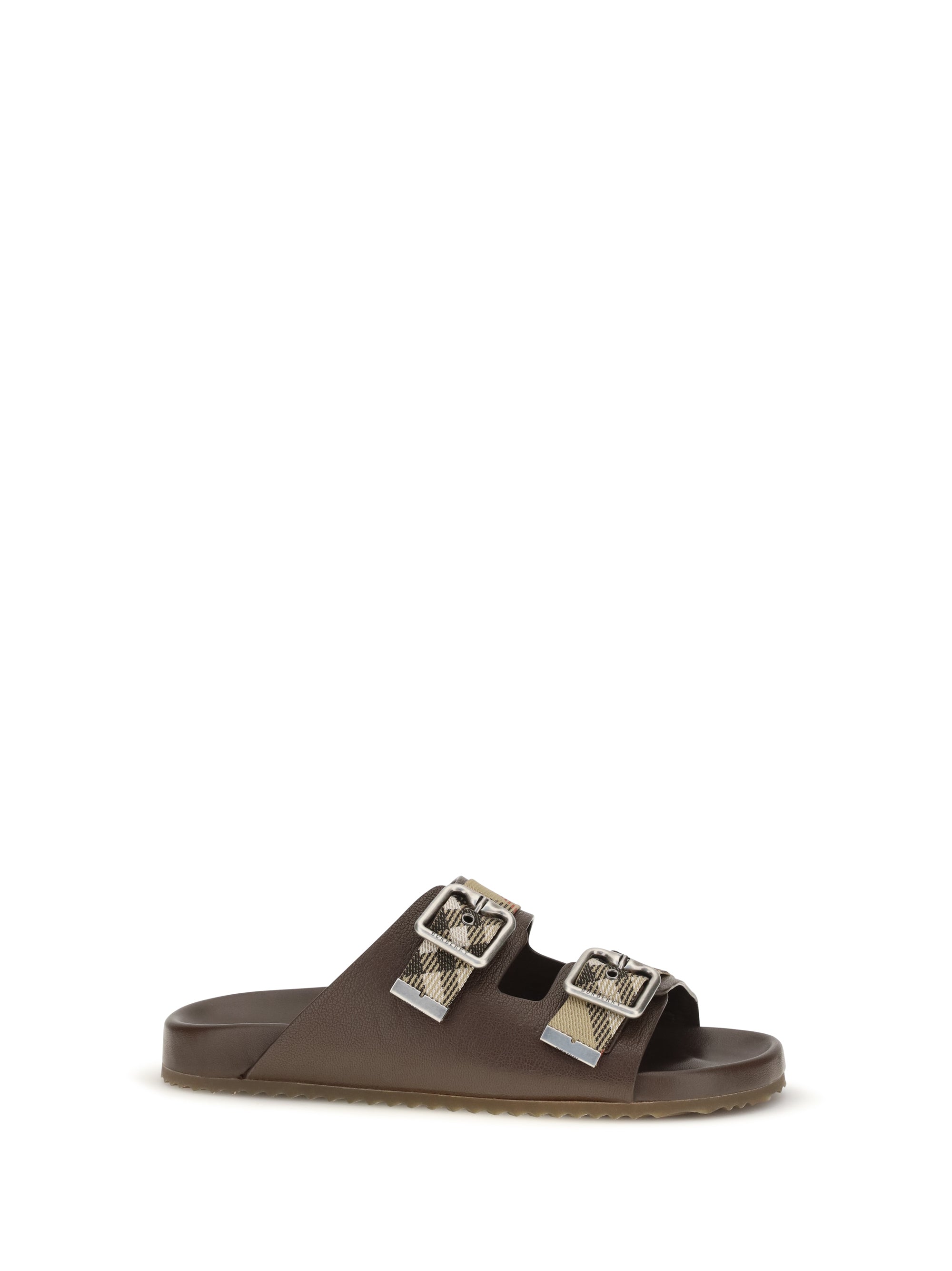 Burberry Urchin Sandals — Brown