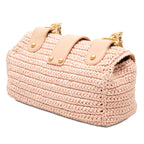 CC Woven Raffia Flap