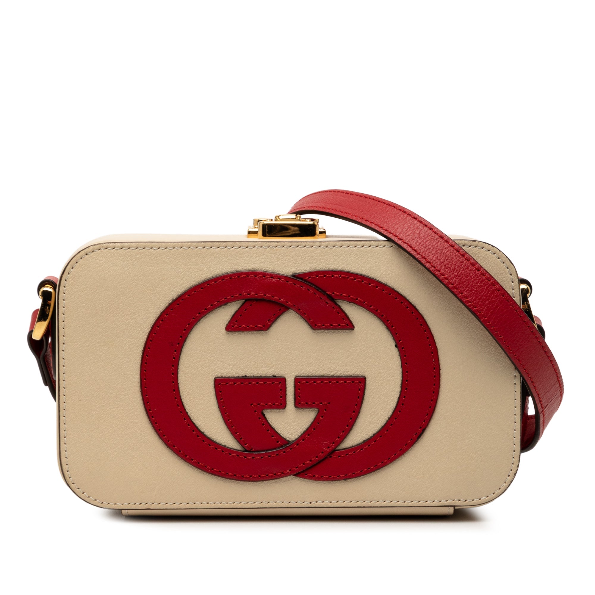 Leather Interlocking G Crossbody