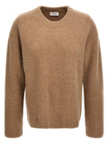 P.A.R.O.S.H. Cashmere Crewneck Sweater — Beige