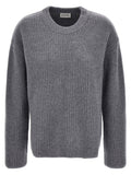P.A.R.O.S.H. Cashmere Crewneck Sweater — Grey