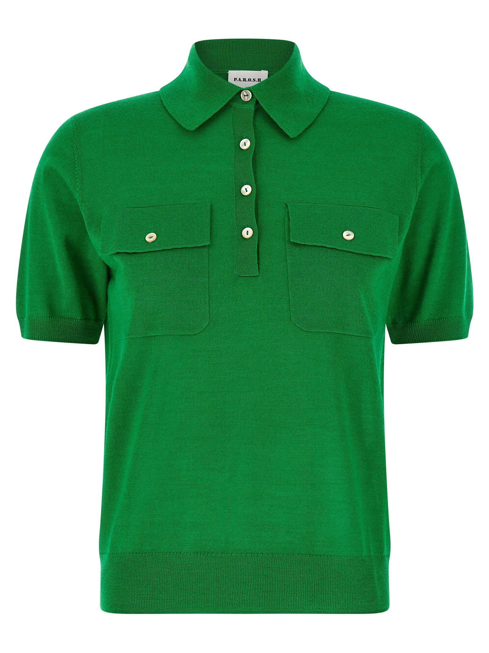 P.A.R.O.S.H. Polo Shirt — Green