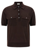 P.A.R.O.S.H. Polo Shirt — Brown