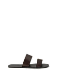 Saint Laurent Babylone Sandals — Brown