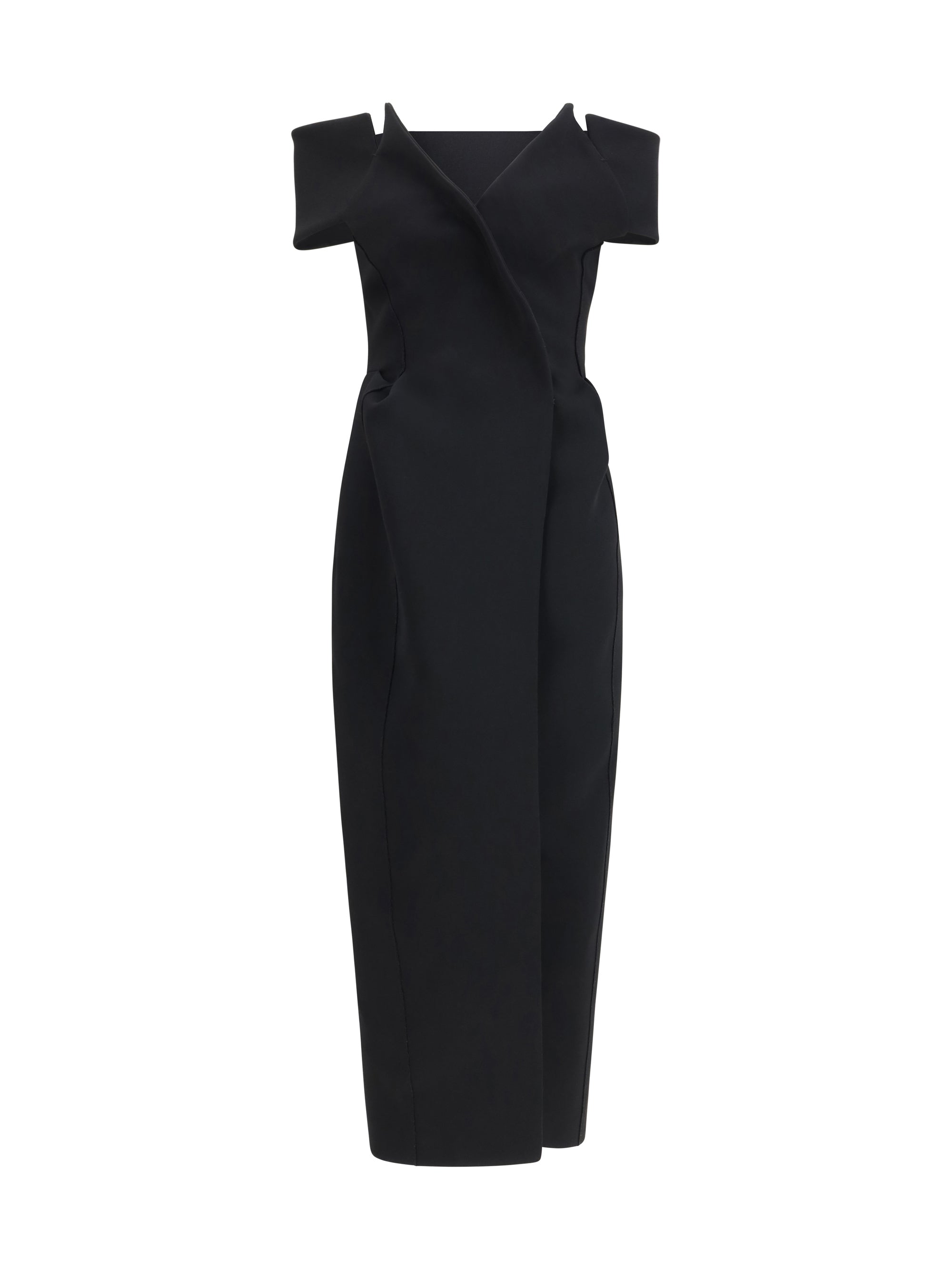 Khaite Gene Dress — Black