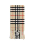 Bufanda Burberry de cachemir a cuadros — Beige