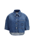 Givenchy Paris Denim Shirt — Blue