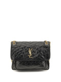 Bolso de hombro Niki de Saint Laurent - Negro