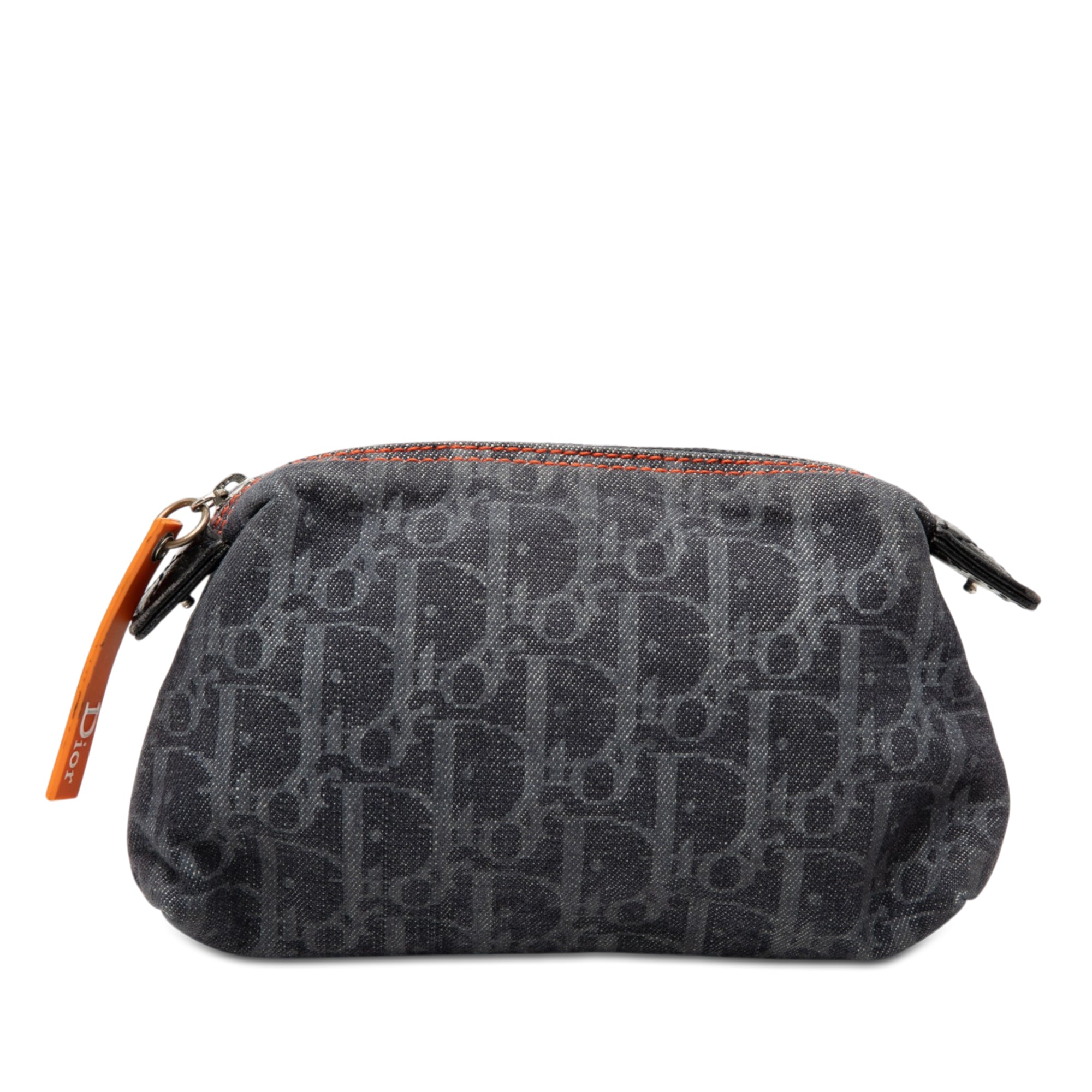 Diorissimo Trotter Denim Flight Cosmetic Pouch