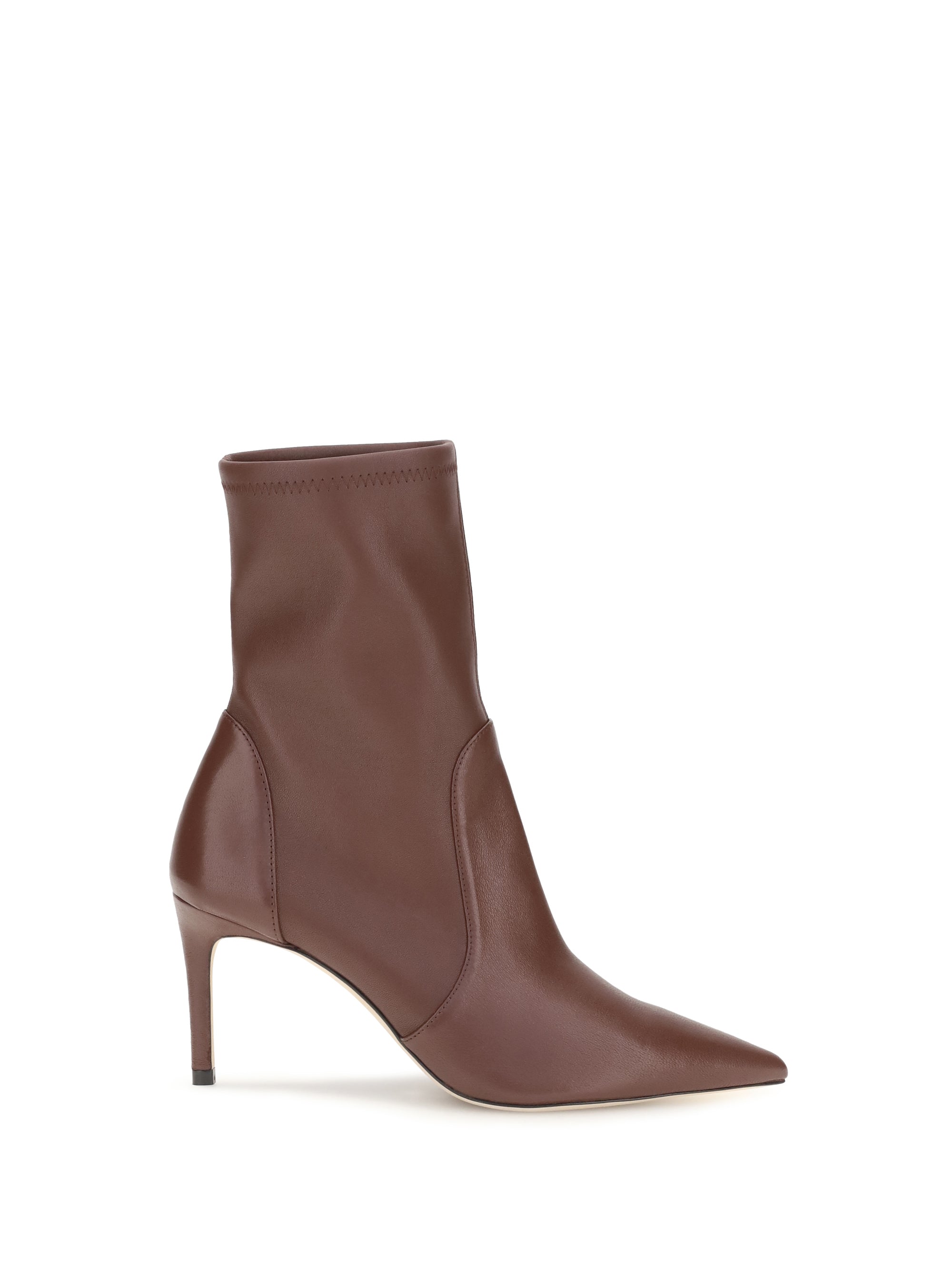 Stuart Weitzman Power Ankle Boot — Brown