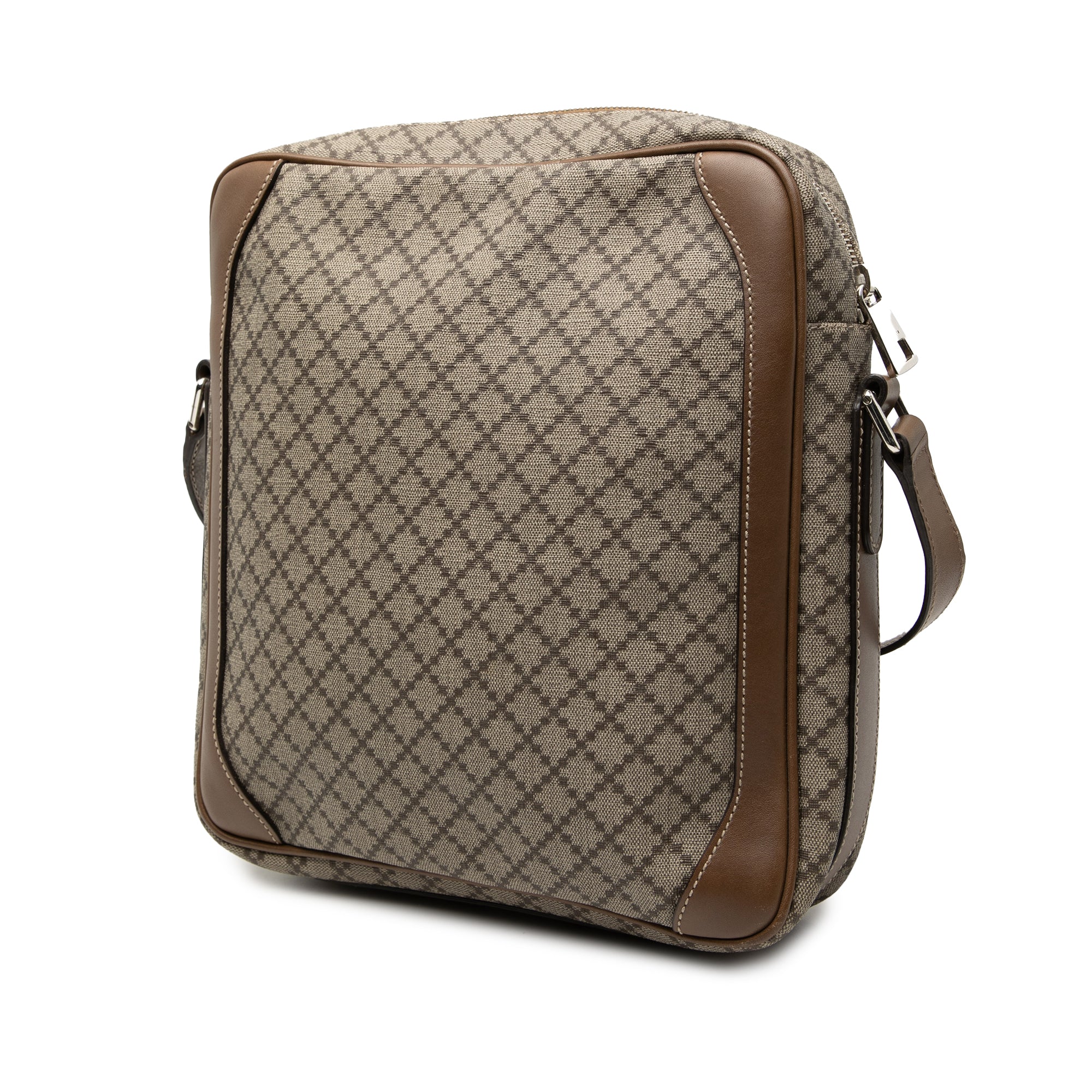 Diamante Coated Canvas Zip Crossbody