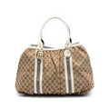 GG Canvas Interlocking G Tote