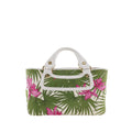 Canvas Botanical Print Boogie Handbag