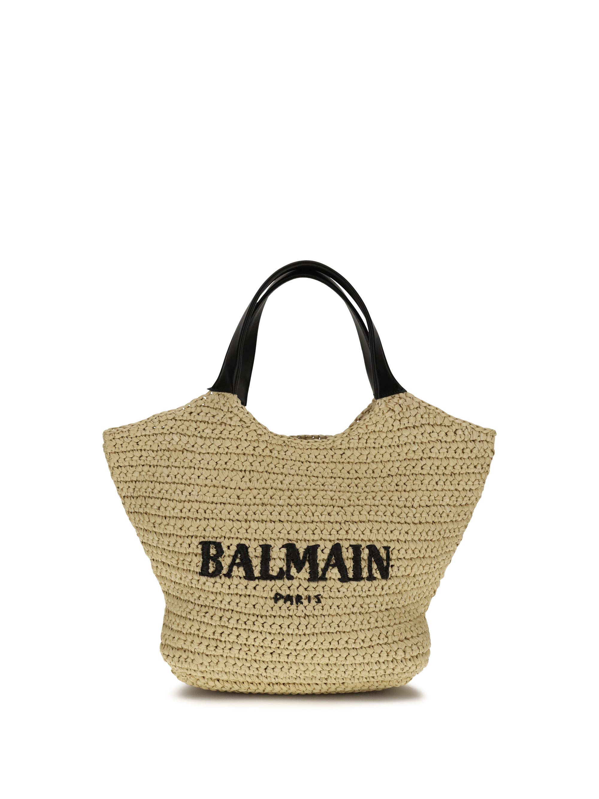 Balmain Paris Shoulder Bag — Beige