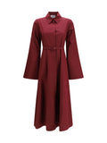 Gabriela Hearst Shirtdress — Red