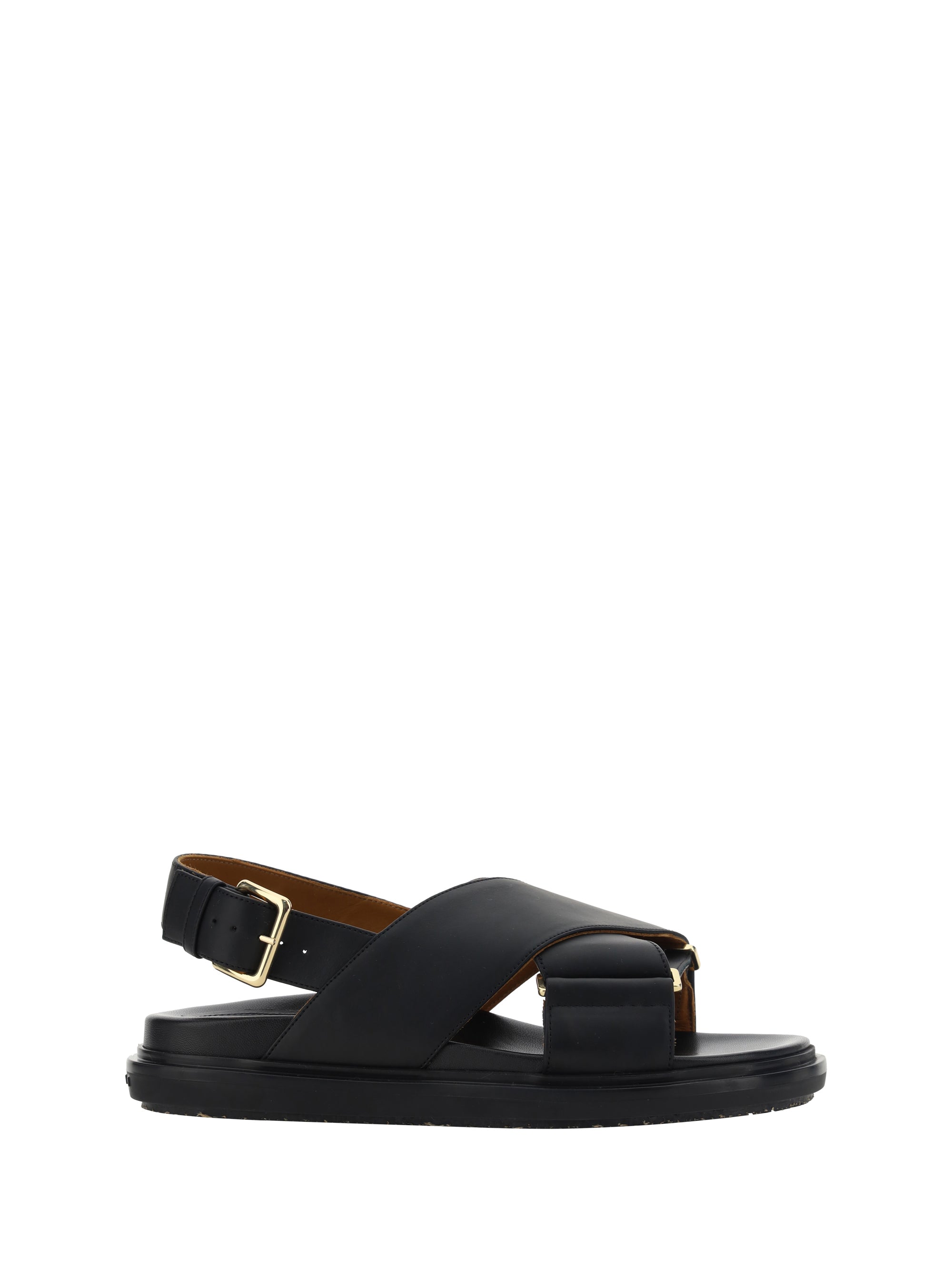 Sandalias Marni Fussbett — Negro