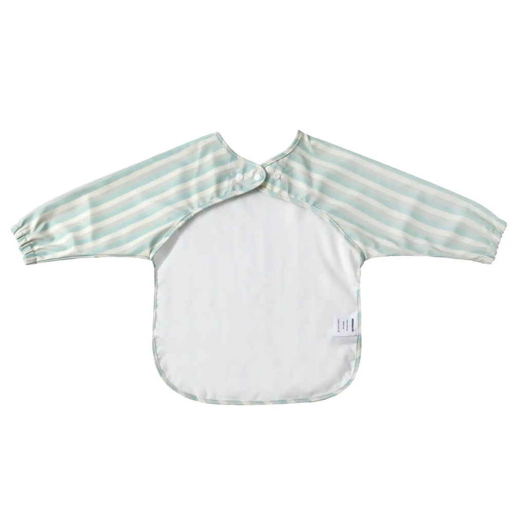 Babero con manga impermeable Vertical Stripes Nenina & Co