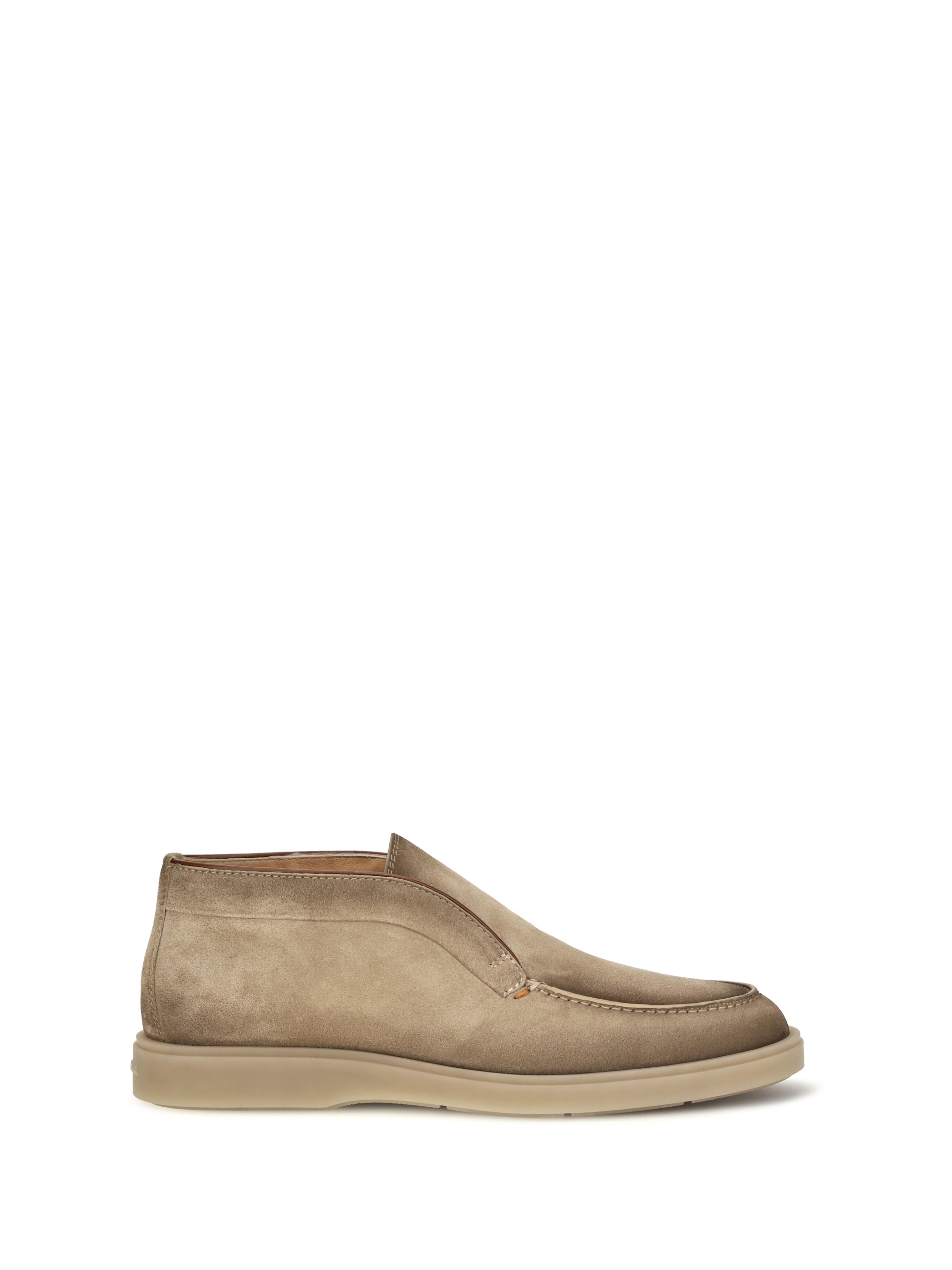 Santoni Digits Loafer — Brown