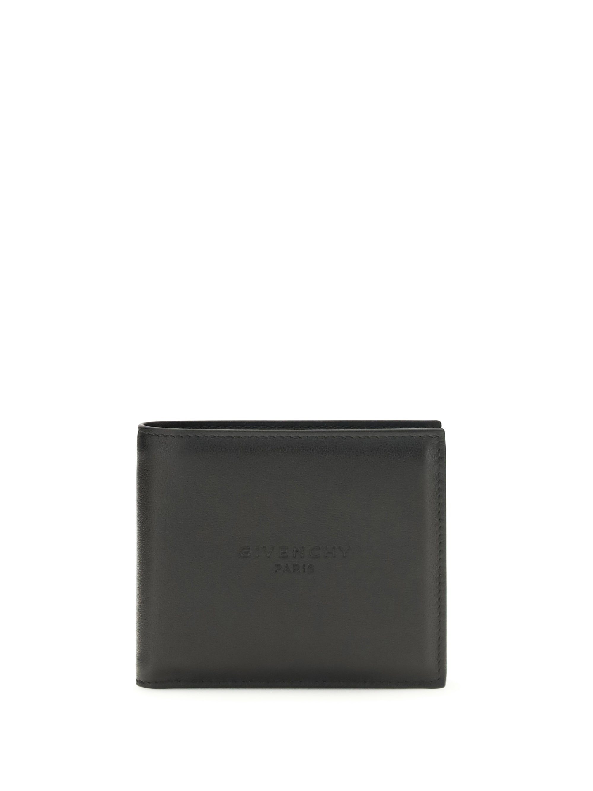 Givenchy Bifold Leather Wallet — Black