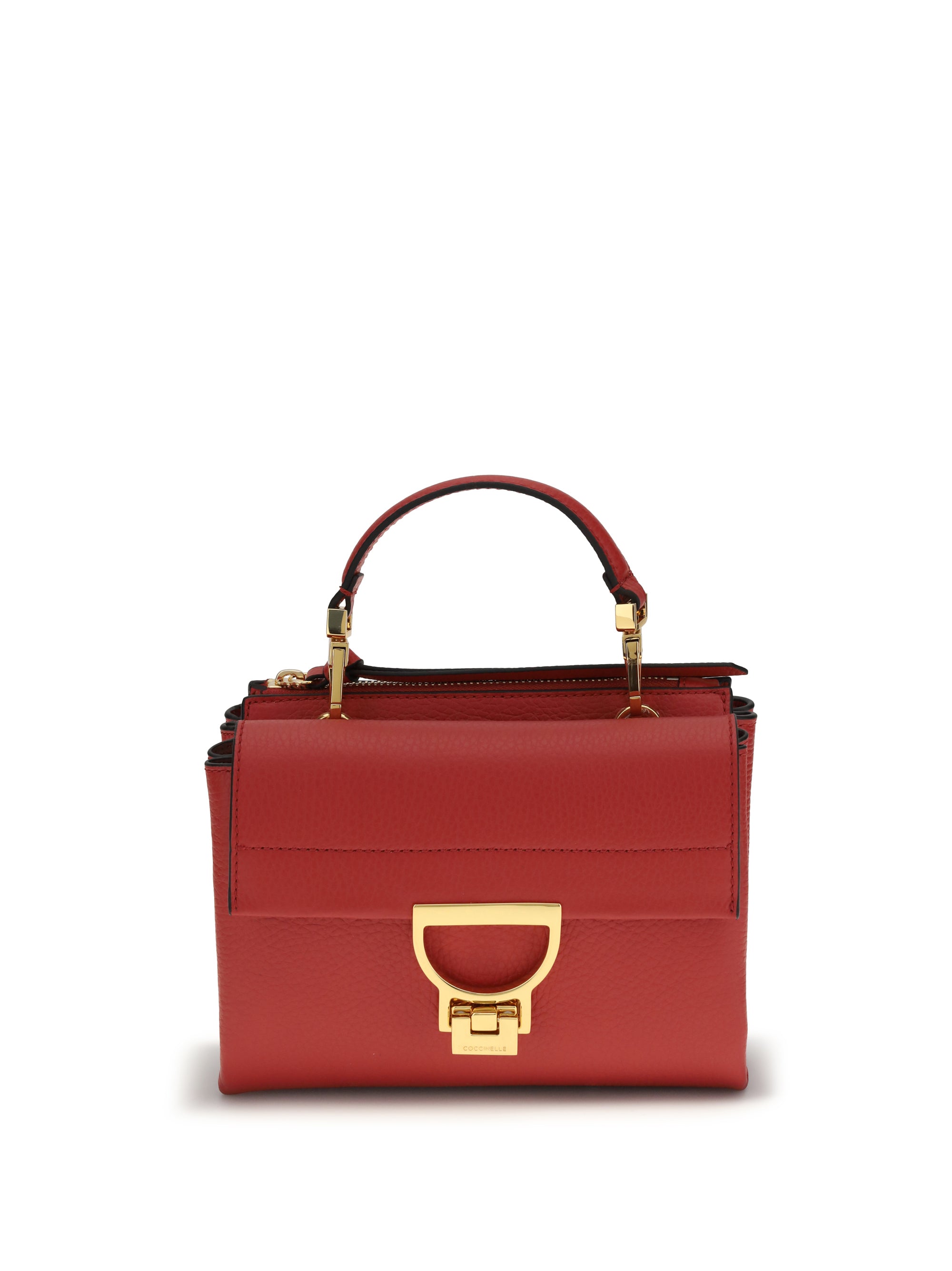 Coccinelle Top Handle Bag — Red